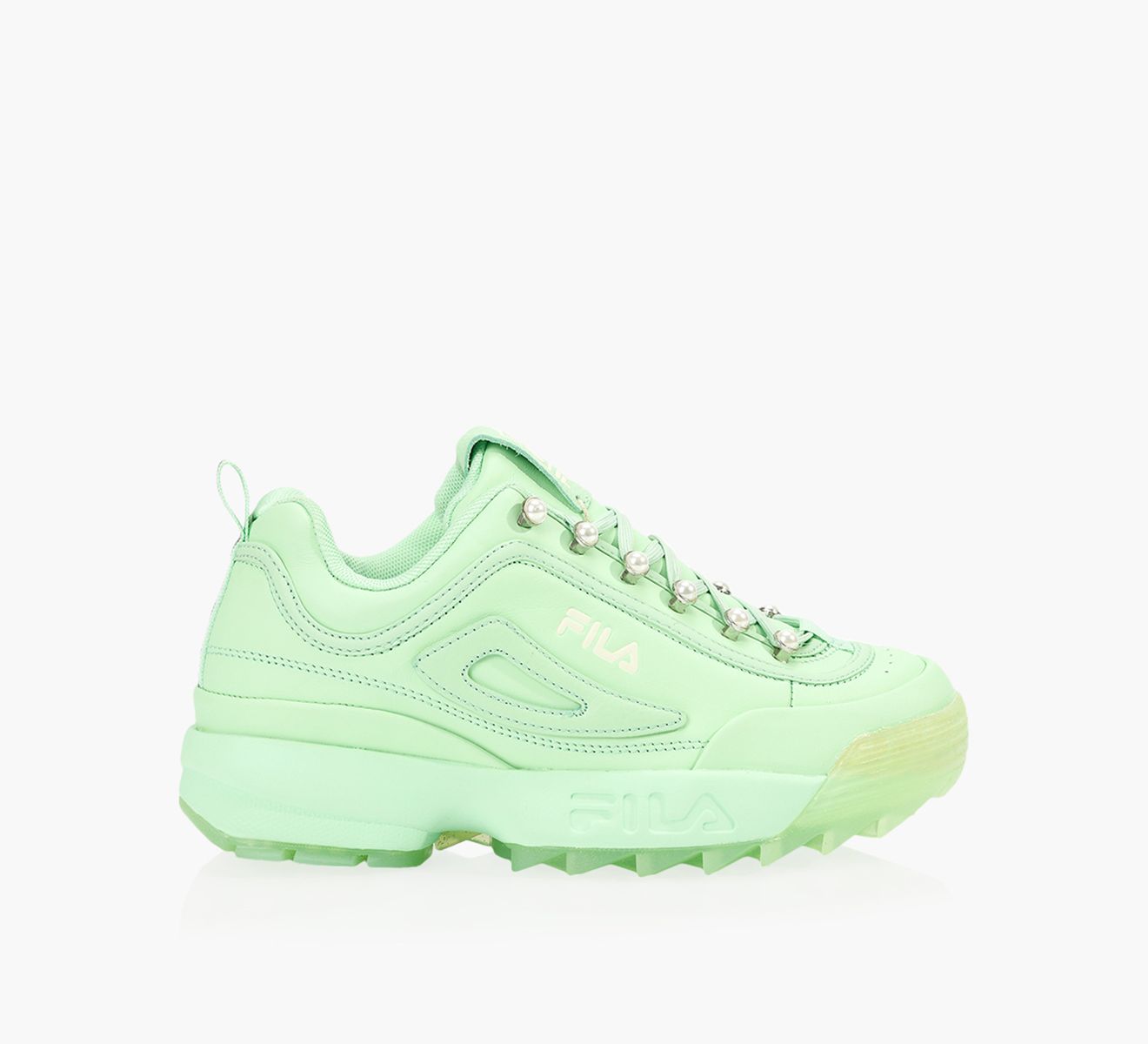 FILA DISRUPTOR ZERO PEARL Green Browns Shoes
