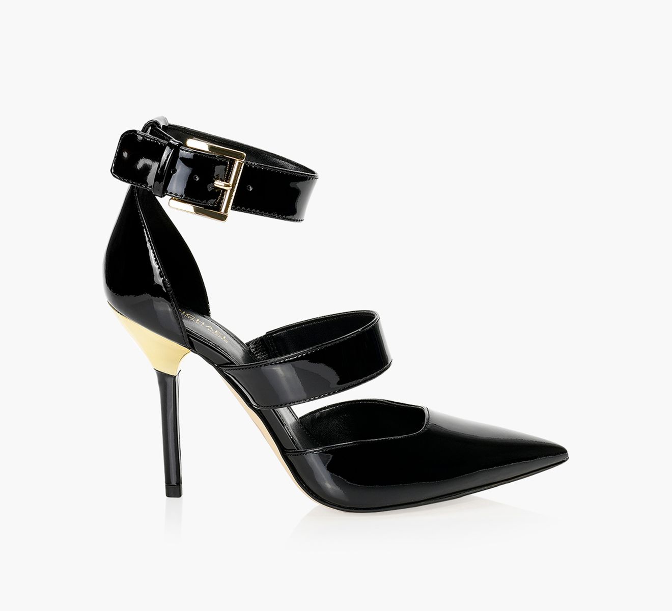 MICHAEL MICHAEL KORS AMAL PUMP - Black Patent Leather | Browns Shoes