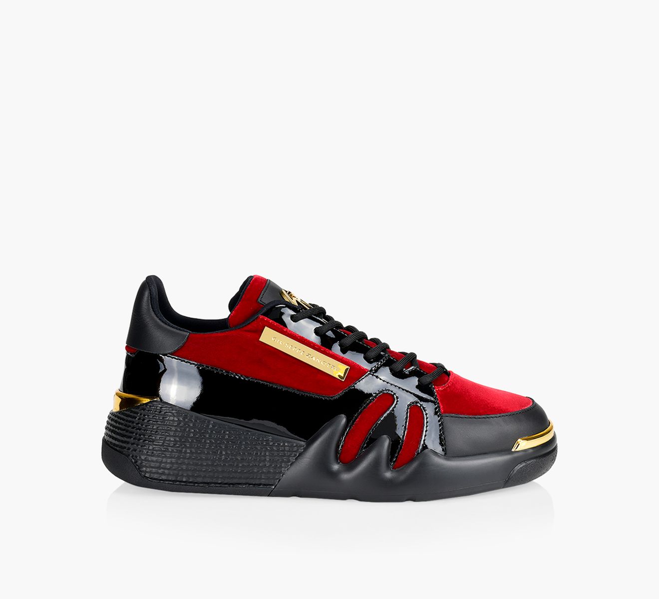 Giuseppe zanotti burgundy sneakers hotsell