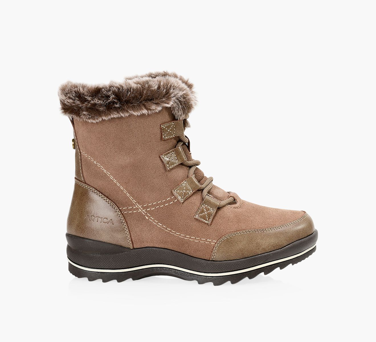 ARTICA ARTIC BAY Suede Browns Shoes