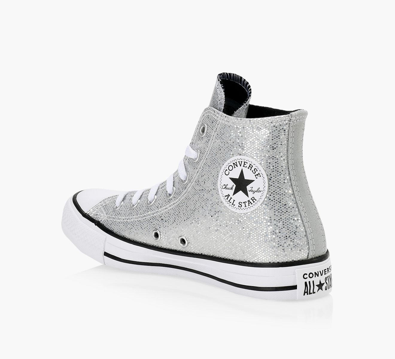 CONVERSE CHUCK TAYLOR ALL STAR GLITTER Silver Browns Shoes