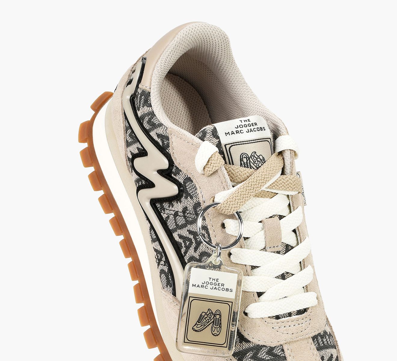 MARC JACOBS THE JOGGER - Beige Leather | Browns Shoes