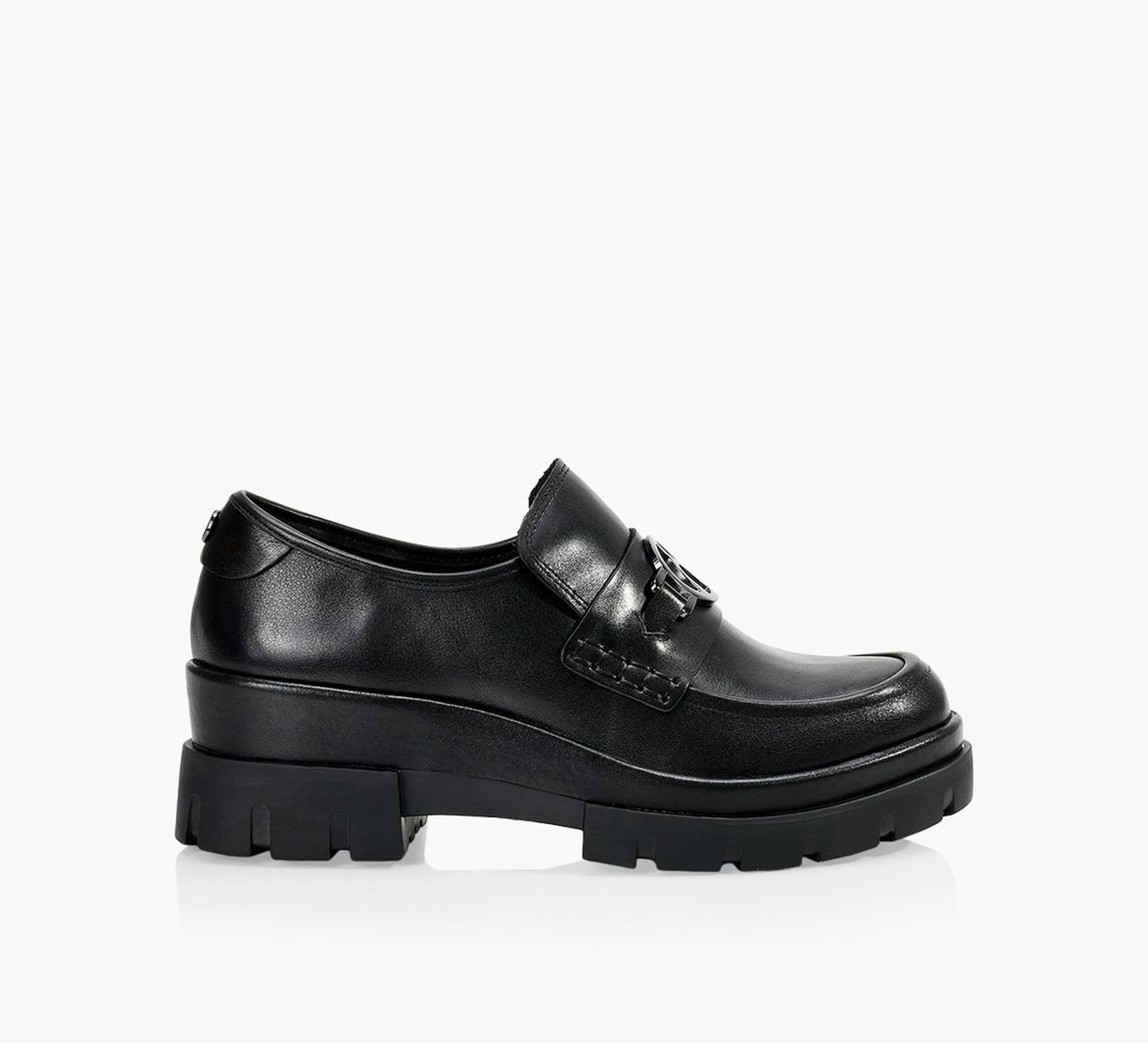 WISHBONE FRANKIE LOAFER Black Patent Leather Size 5 Browns Women