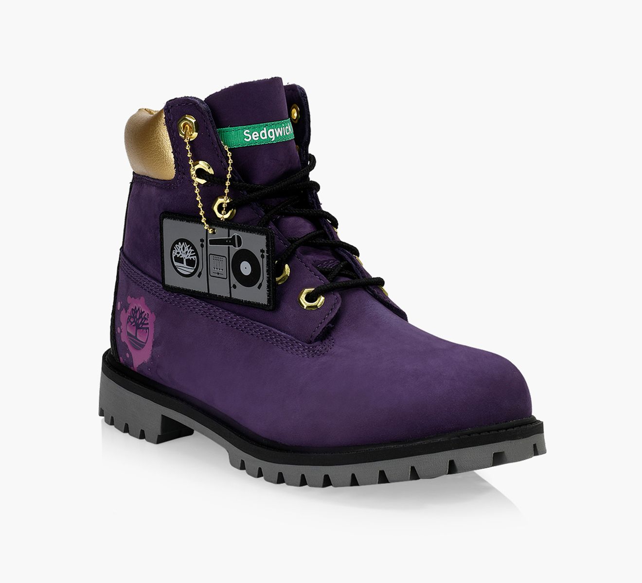 Mauve timberland boots deals