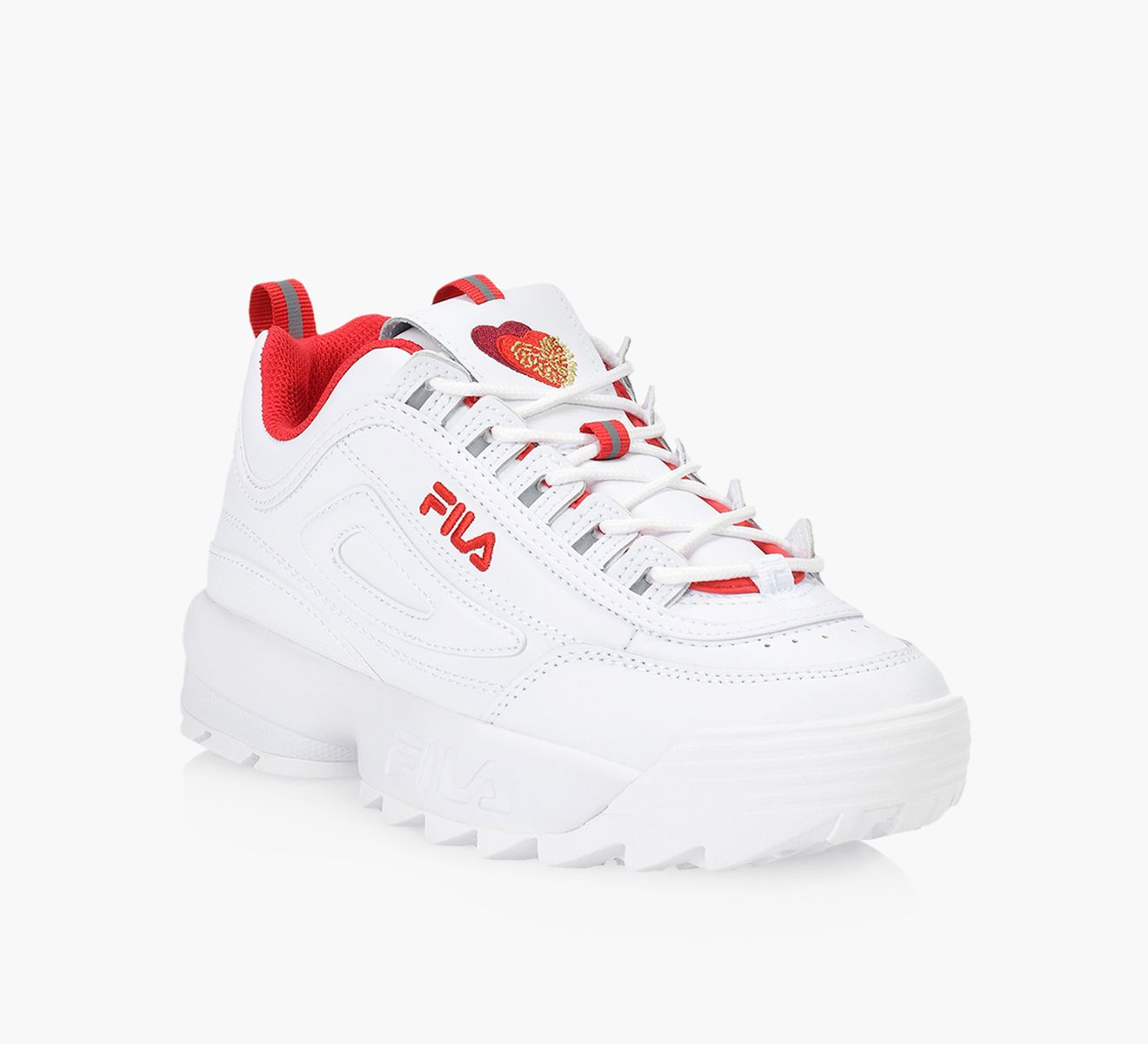 Fila disruptor 2 heel height shop