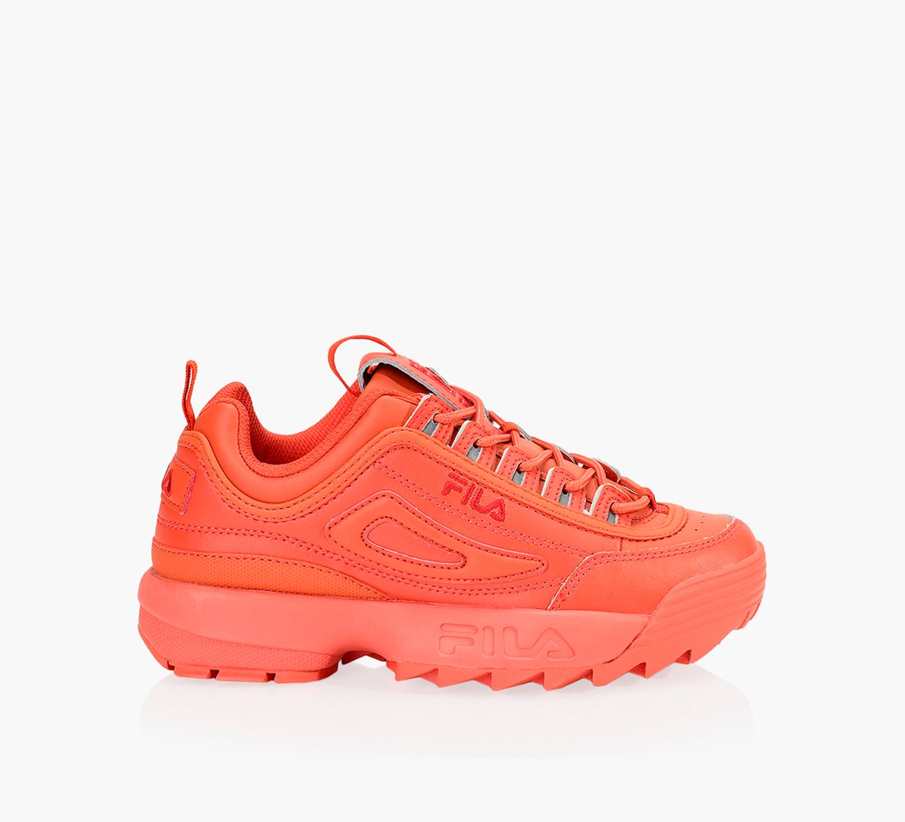 Fila Disruptor 2 Premium Red Browns Shoes