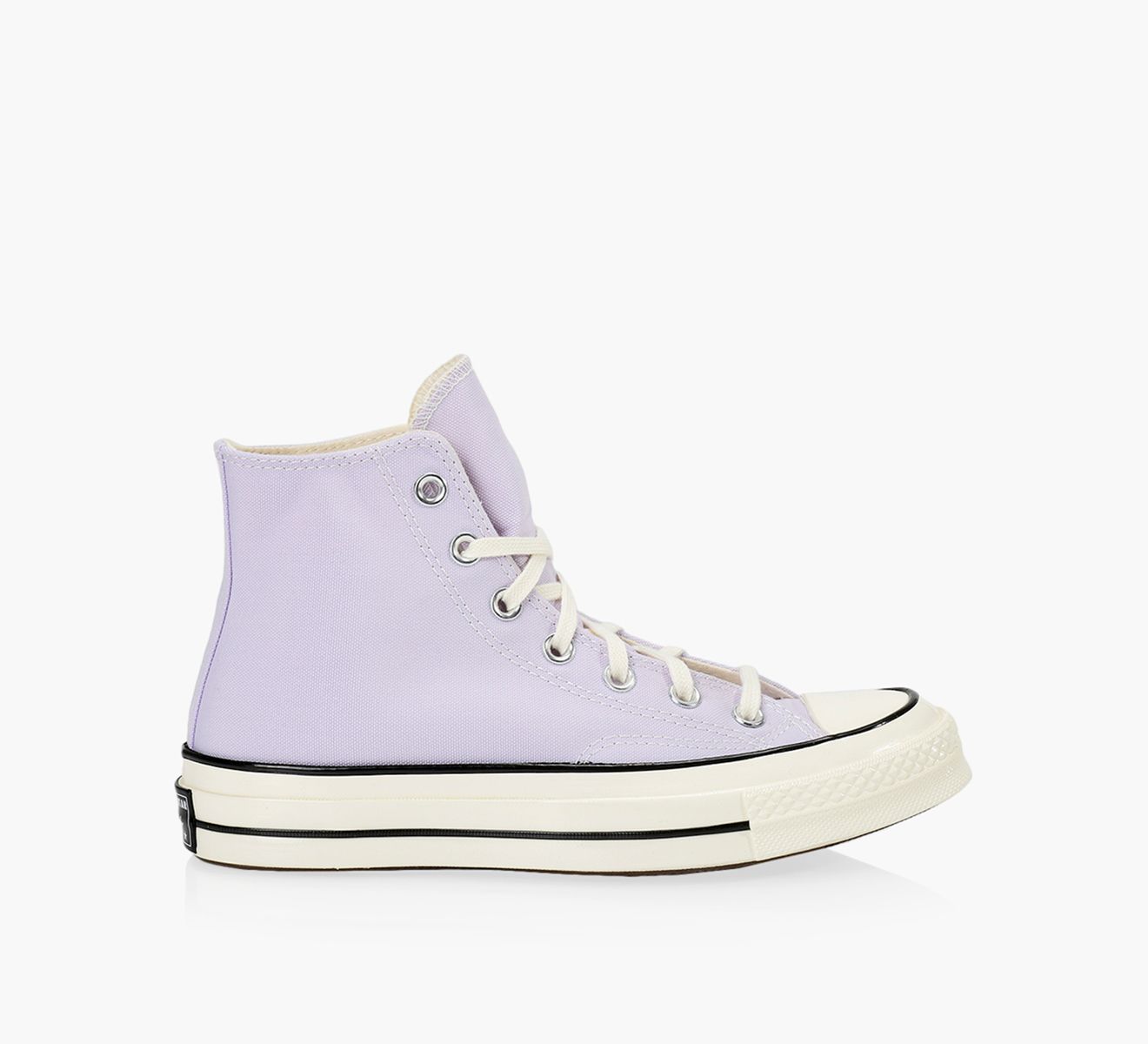 Purple rubber converse top