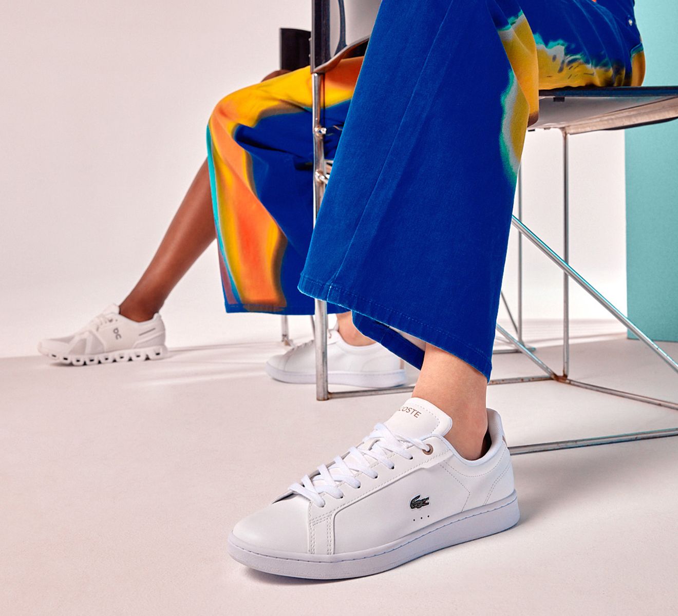 Basket lacoste carnaby evo femme best sale