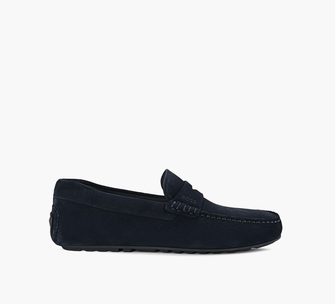 Suede Moccasins Hugo Boss Mens Suede Shoes BOSS NOEL MOCCASIN Browns Shoes