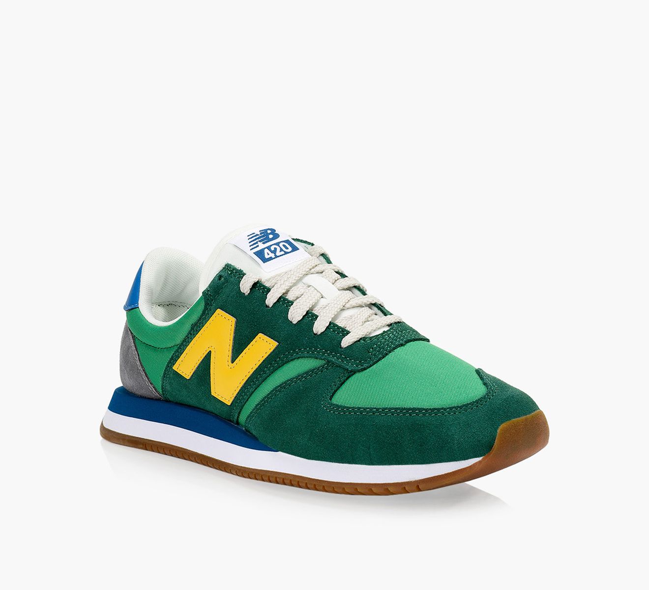 NEW BALANCE 420 Green Fabric Browns Shoes