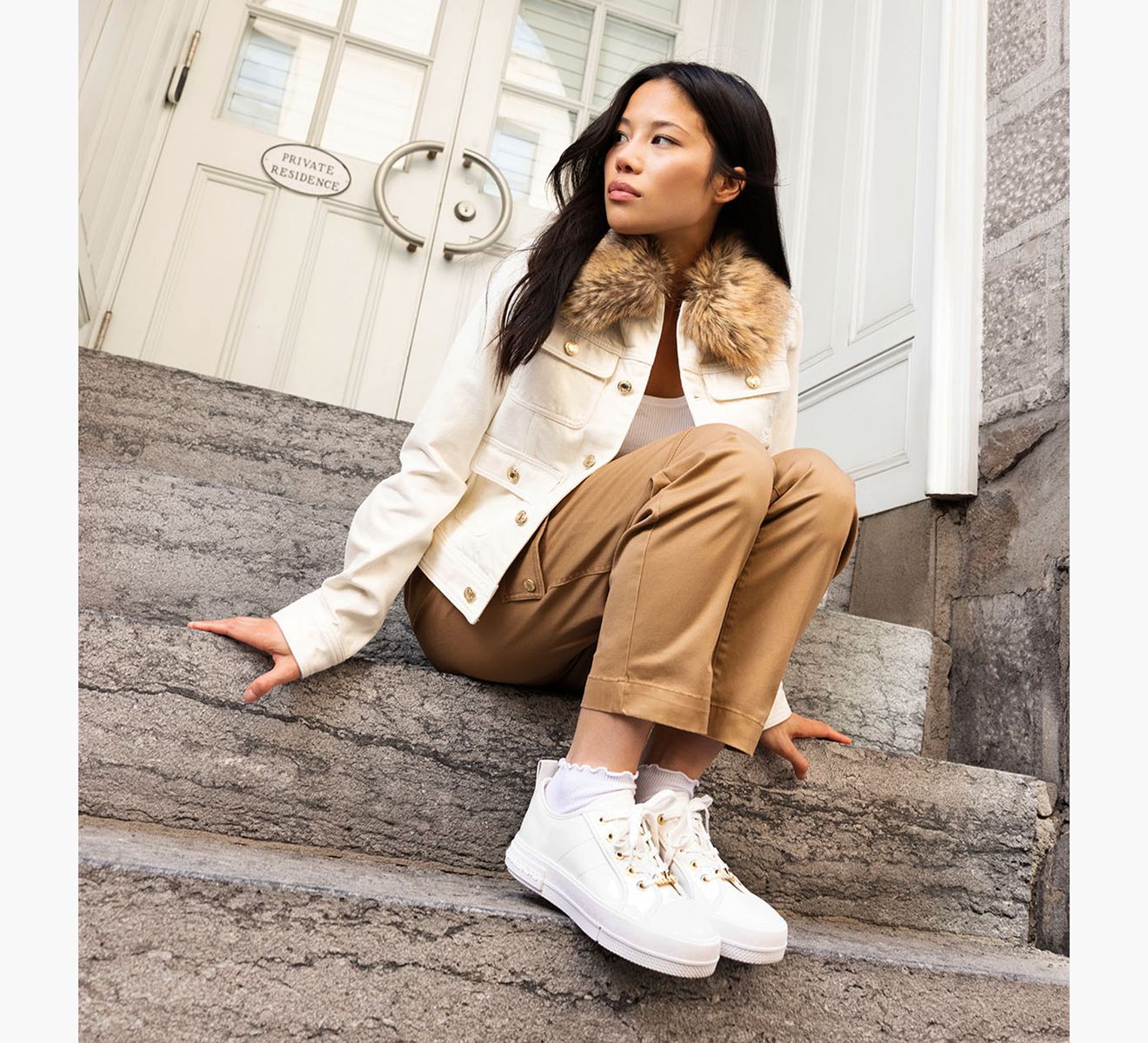 Kors Evy Lace Mk Lace Up Sneakers Michael Michael Kors Evy - Main Image