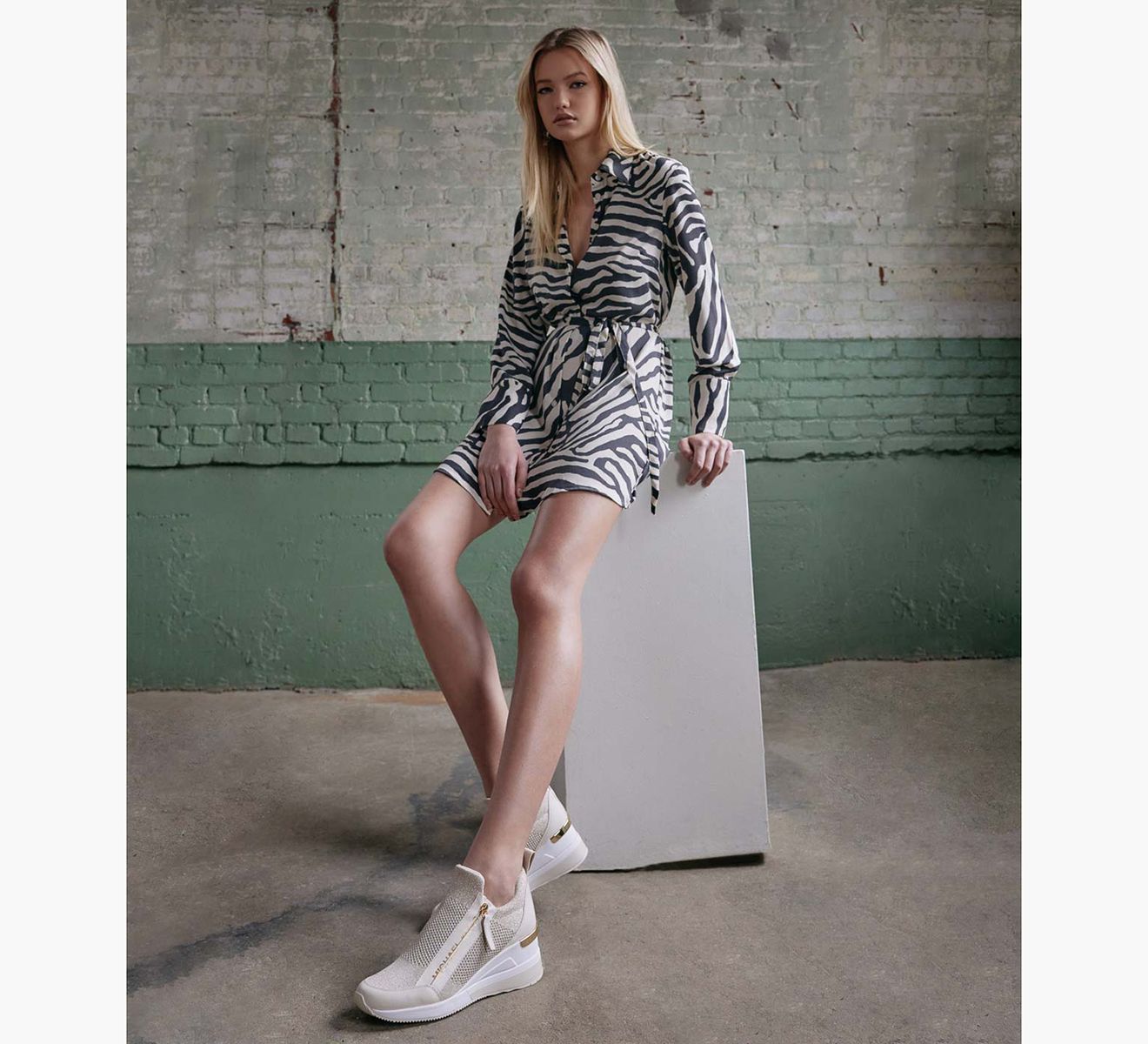MICHAEL MICHAEL KORS WILLIS WEDGE TRAINER | Browns Shoes