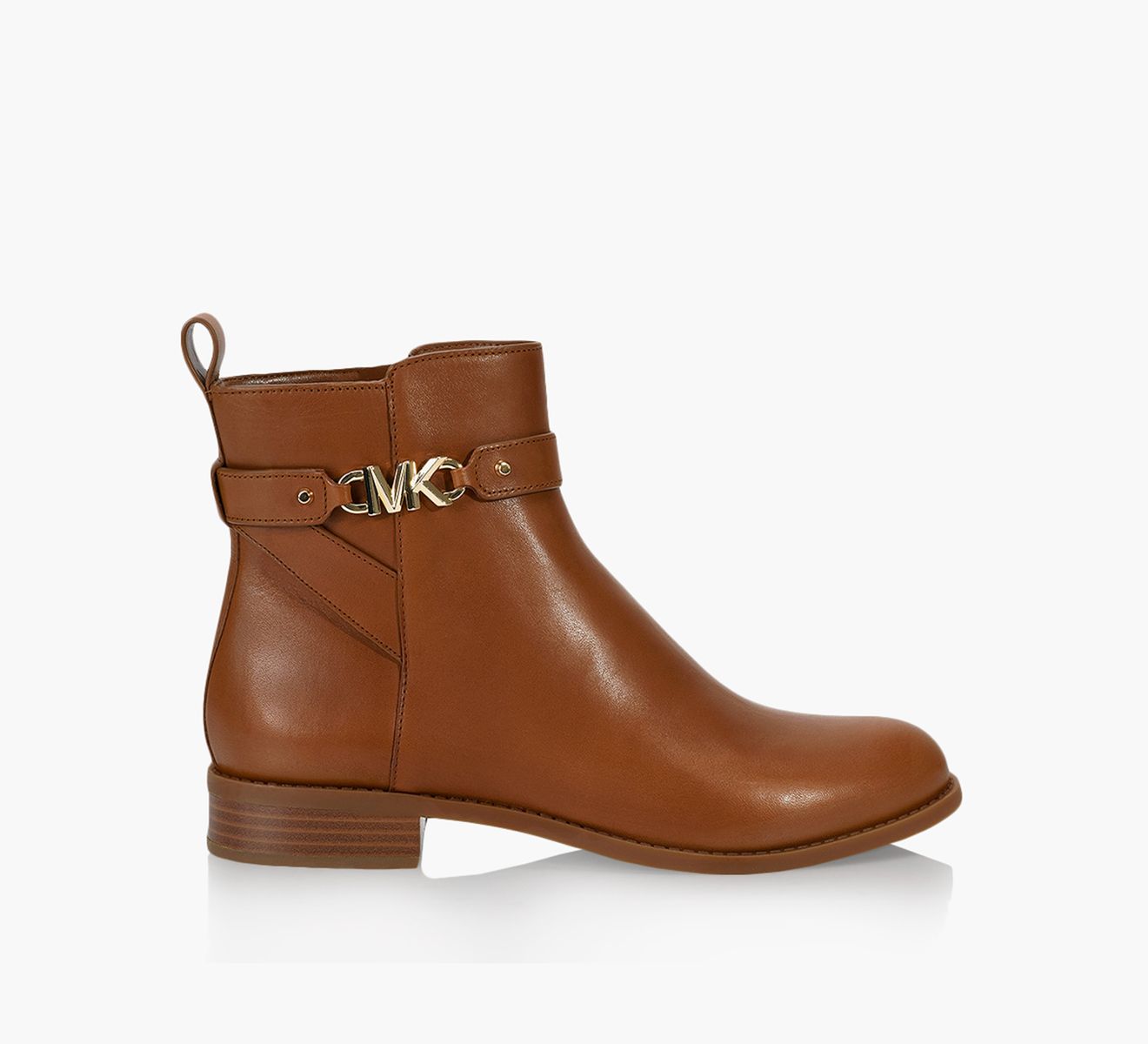 Michael kors tan ankle boots hot sale