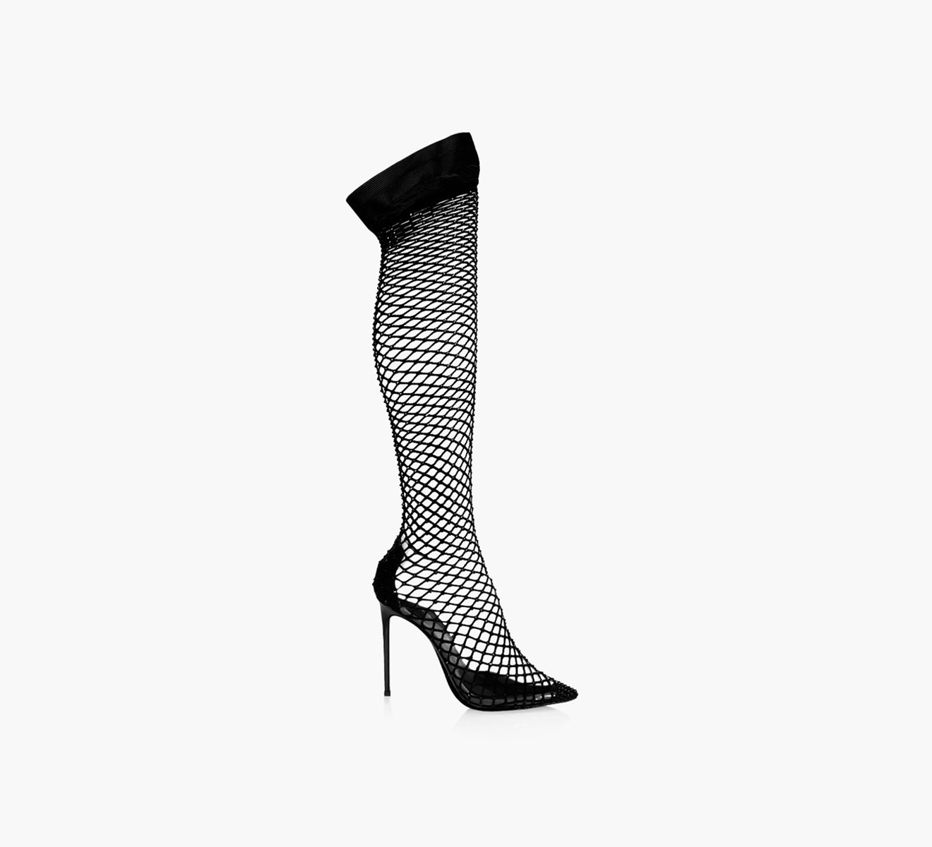 LE SILLA GILDA 120 Black Suede Size 9 Browns Women