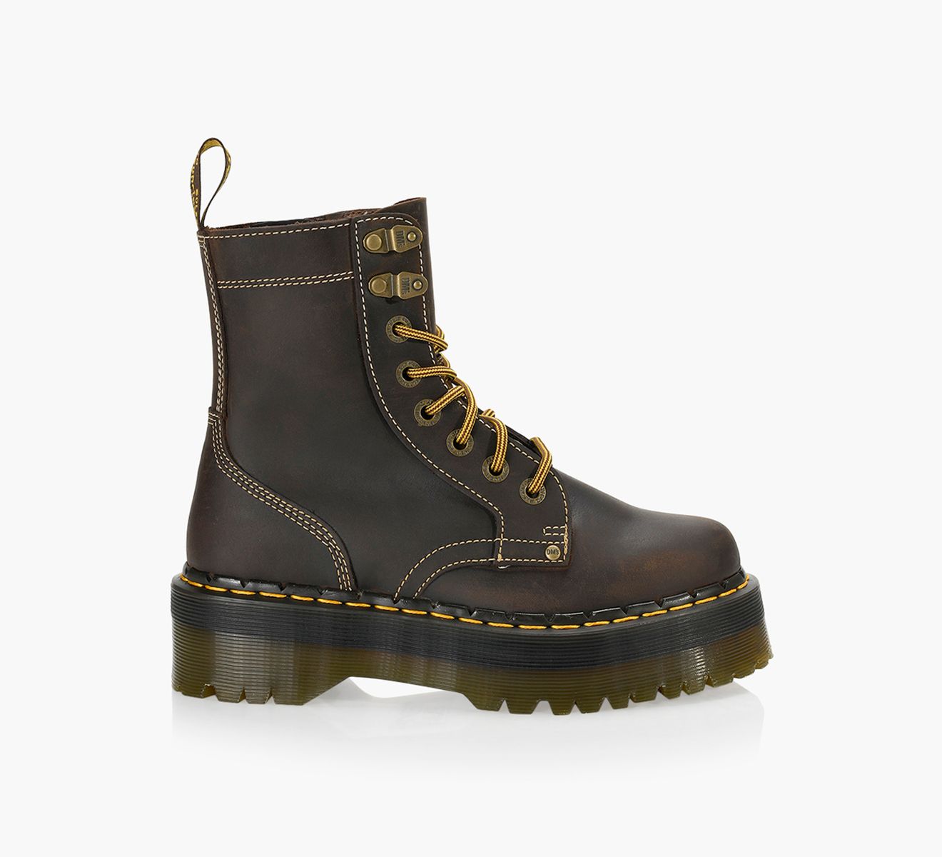 Dr martens jadon heel height hot sale