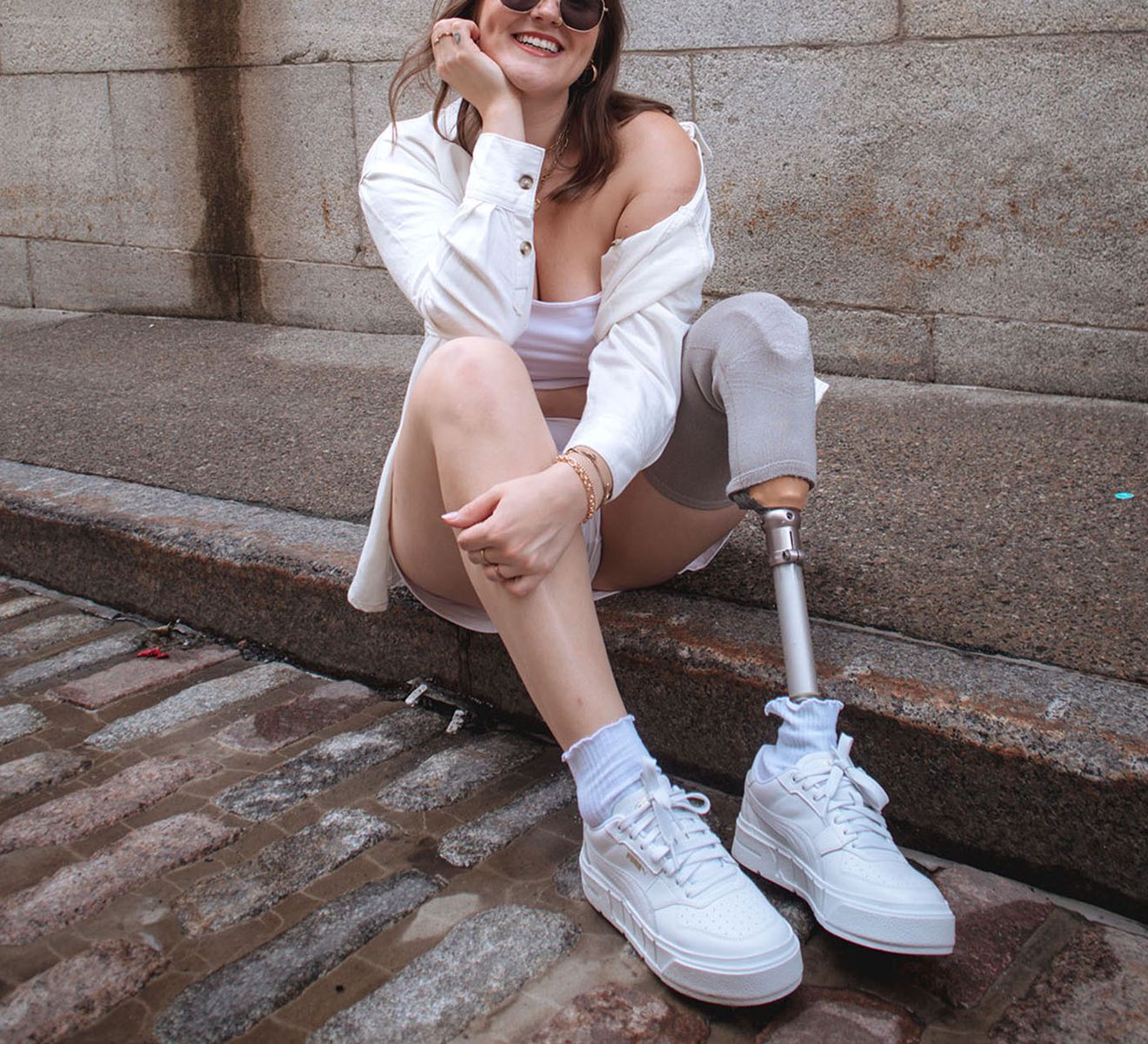 Basket puma cali blanche store