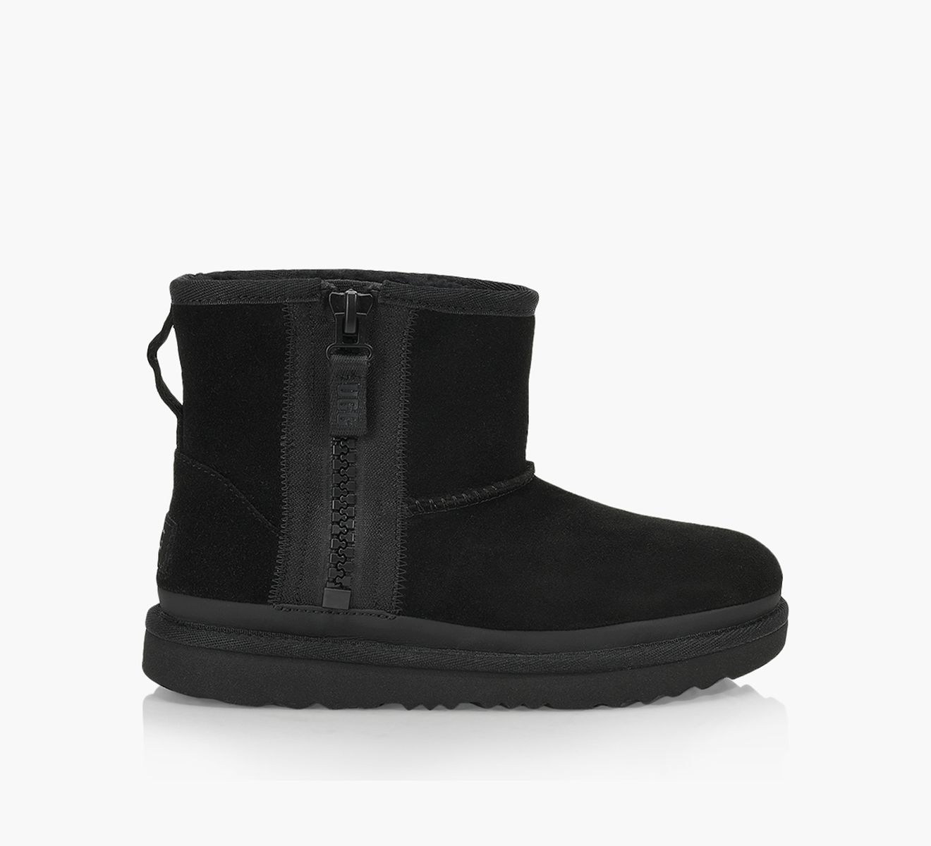 UGG｜Women's Classic Mini Zipper Tape Logo Boot ブーツ UGG Women's Classic Mini Zipper Tape Logo Boot, Chestnut, 6