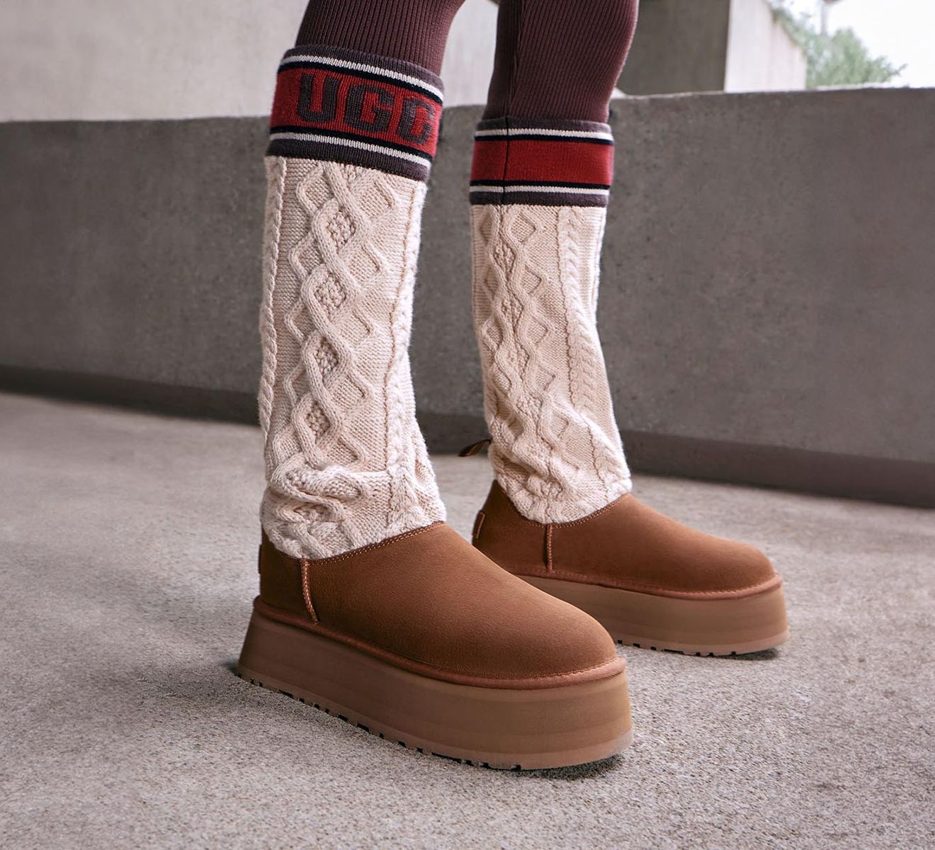 UGG CLASSIC SWEATER LETTER Browns Shoes