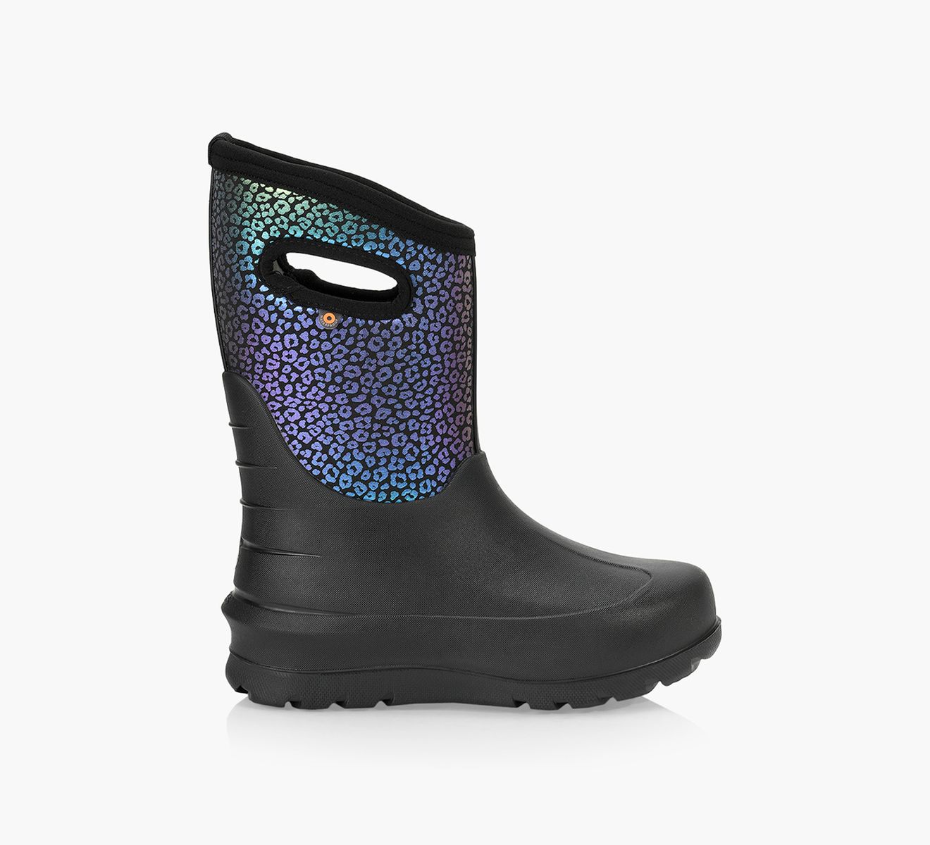 Bogs Neo Classic Rainbow Leopard Browns Shoes