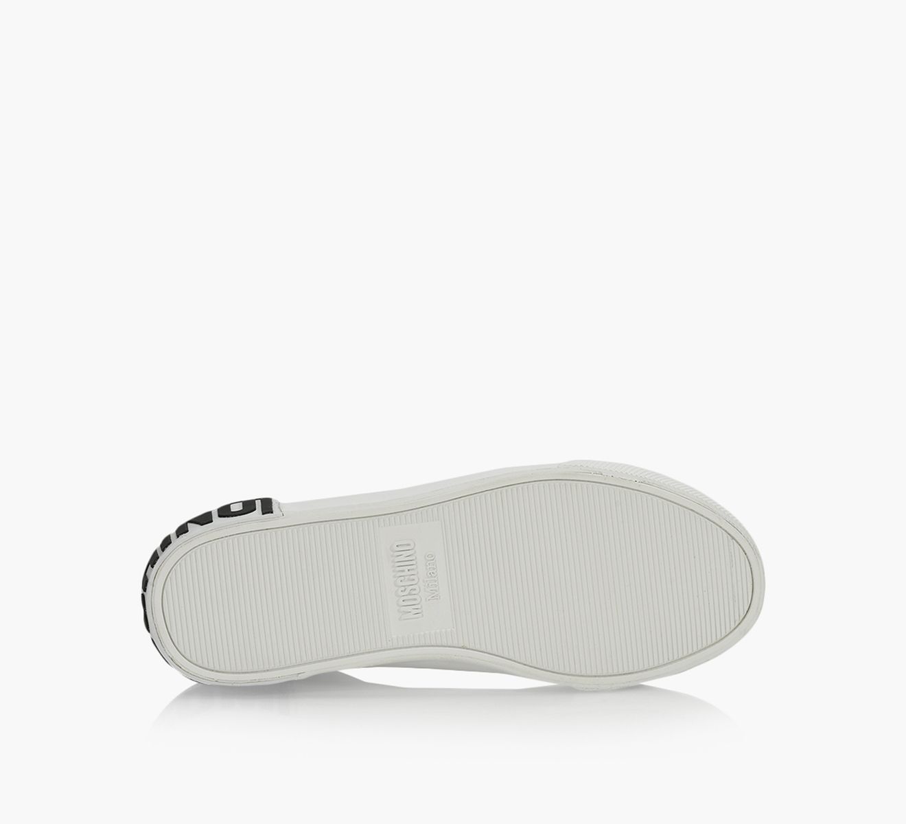 MOSCHINO LEATHER SNEAKERS WITH LOGO Browns Shoes
