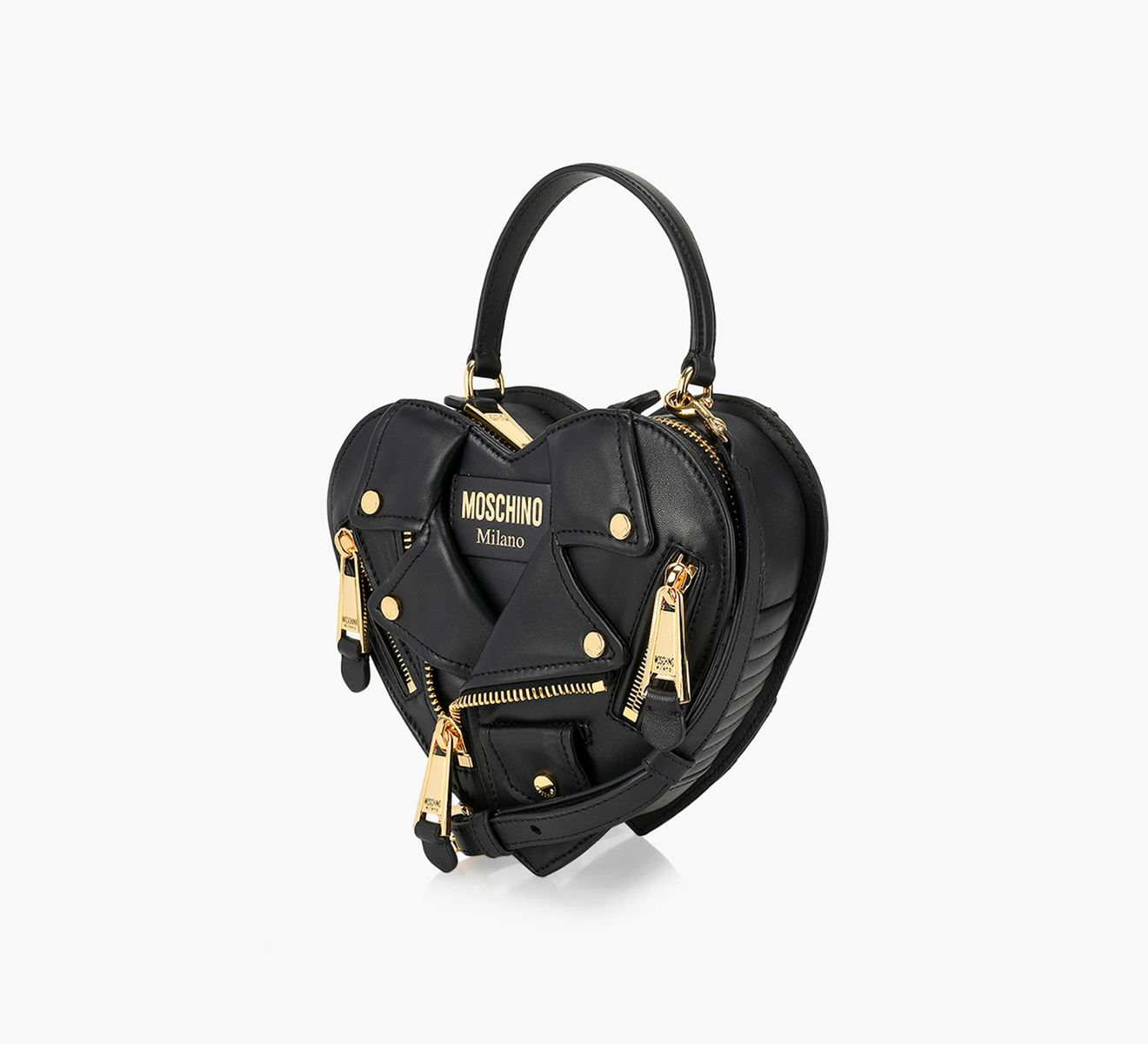 Biker bag moschino clearance