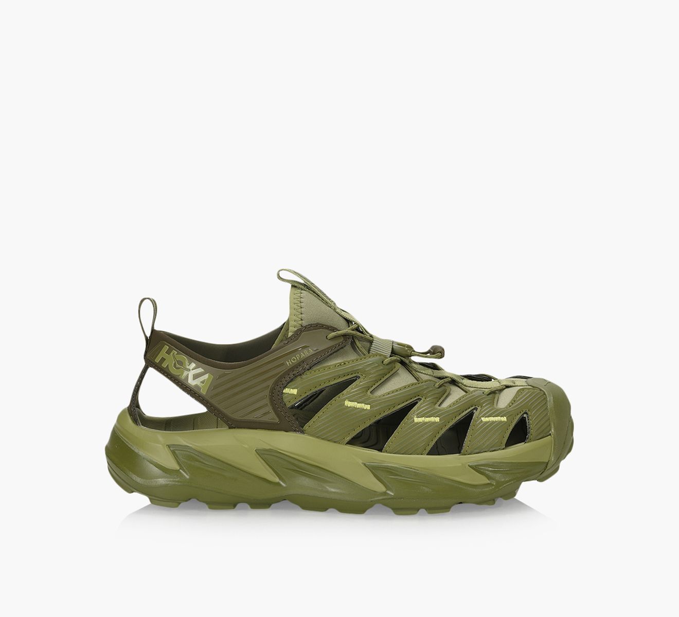 Hoka one one green top