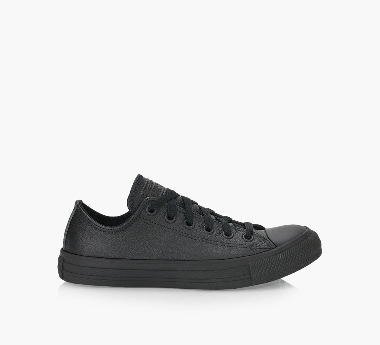Leather chucks black outlet