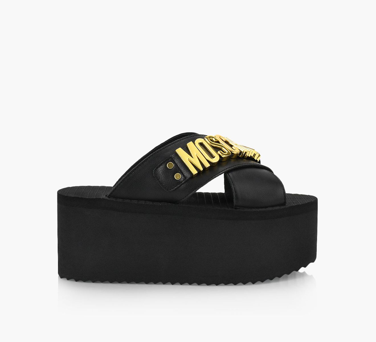 Moschino wedge sandals sale