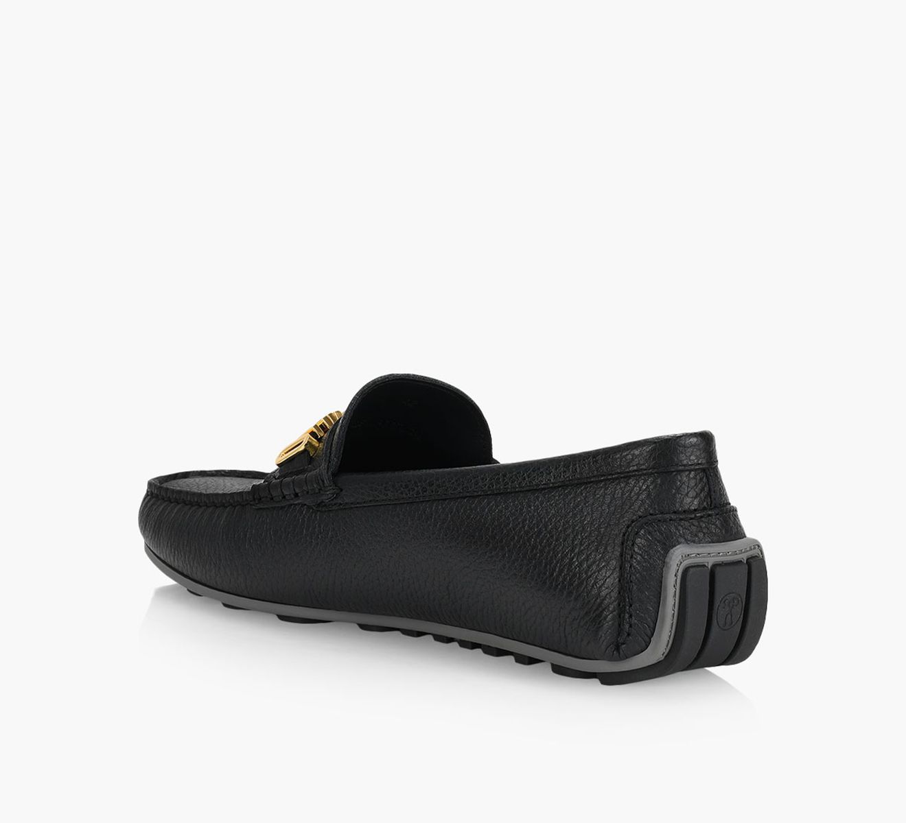 靴 Trois Logo Loafers Icone loafer - Black | Hermès Canada