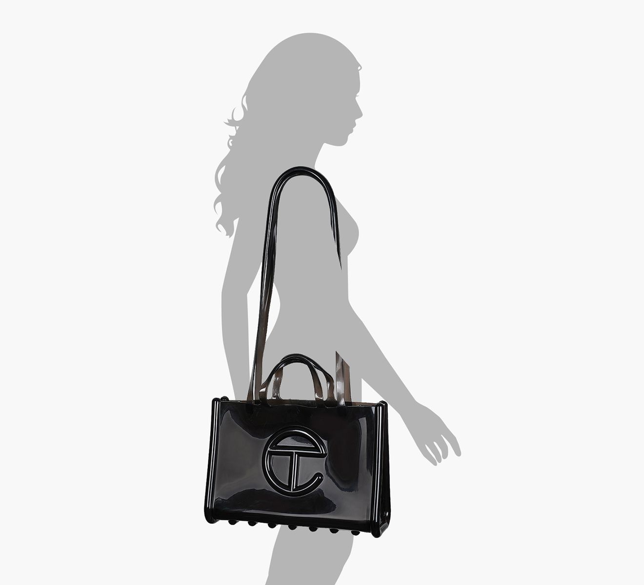 送料無料特集 | 激安の新品・型落ち・アウトレット Shopper Jelly Large Telfar X Melissa Melissa | Shoes Browns バッグ