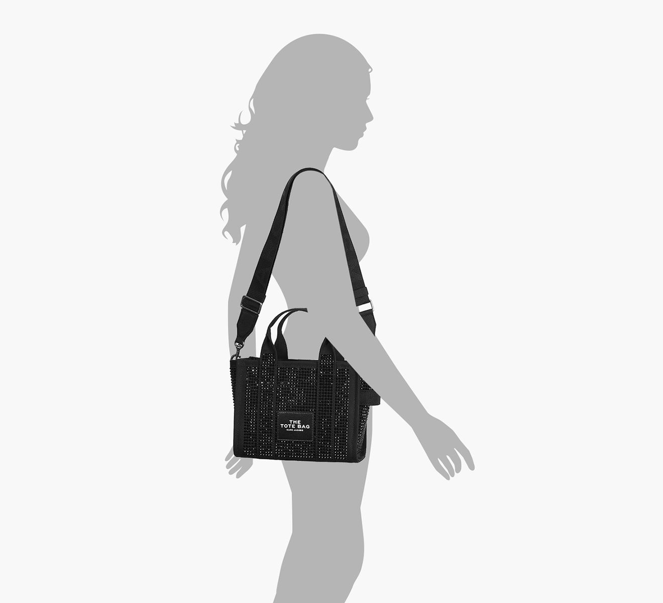 ＊国内発♪Marc Jacobs★The Crystal Denim Small Tote Bag＊ MARC JACOBS The Crystal Denim Small Tote Bag | Bloomingdale's