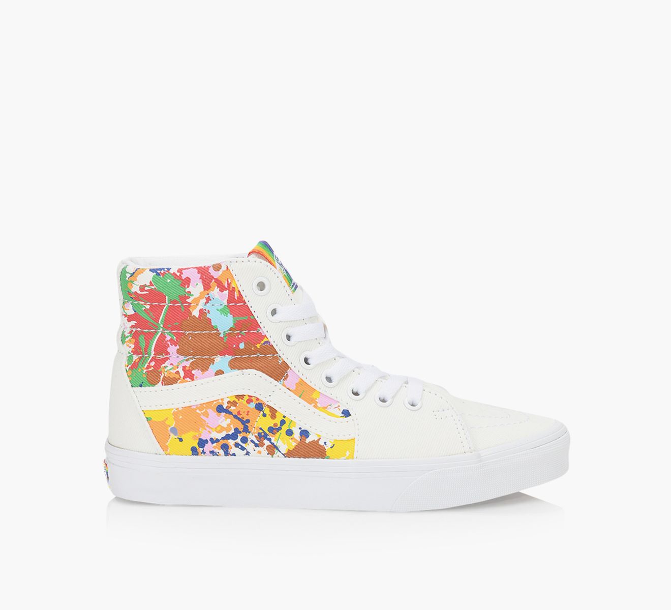 yellow vans high tops womens