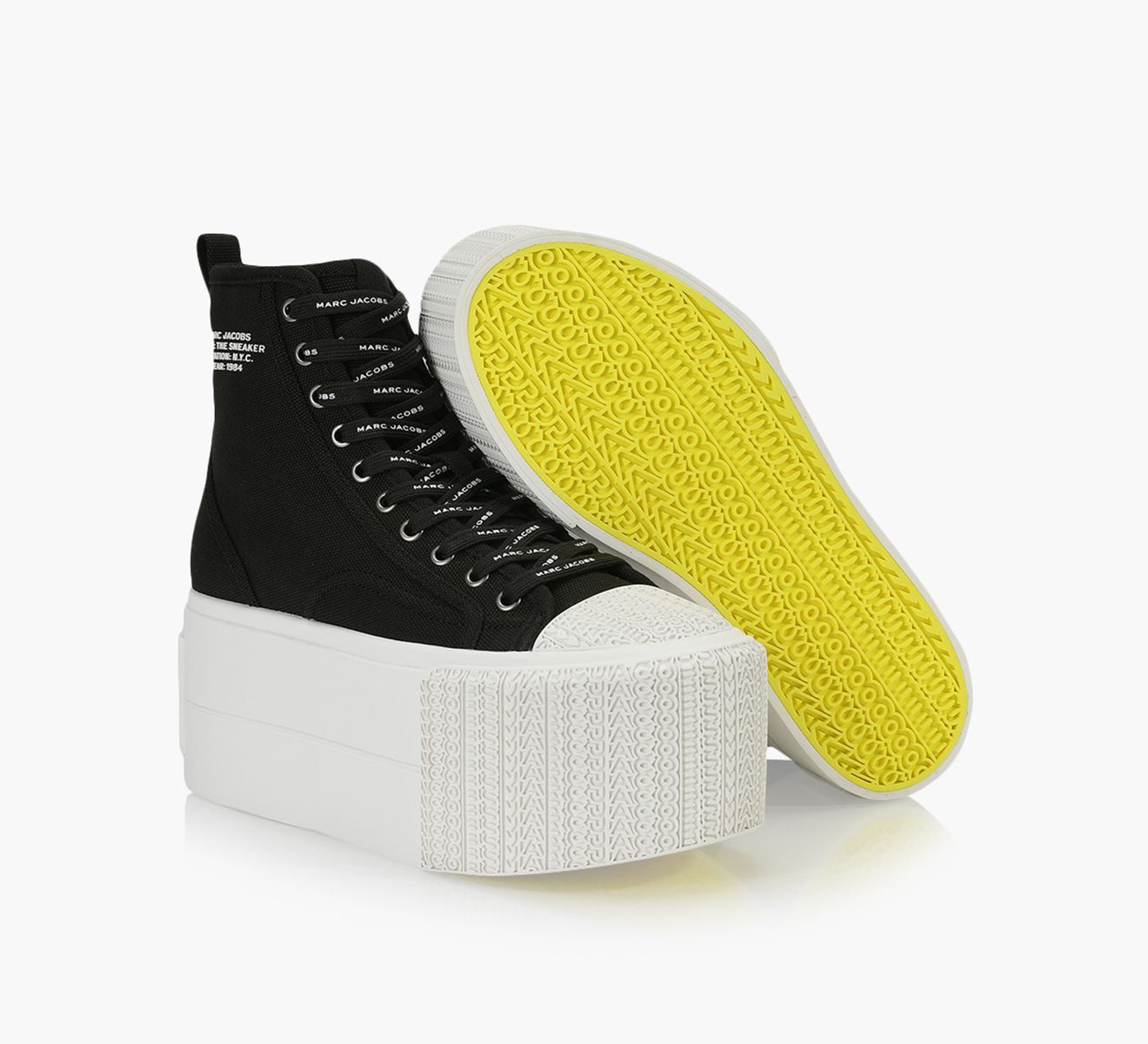 Marc jacobs high top sneakers store