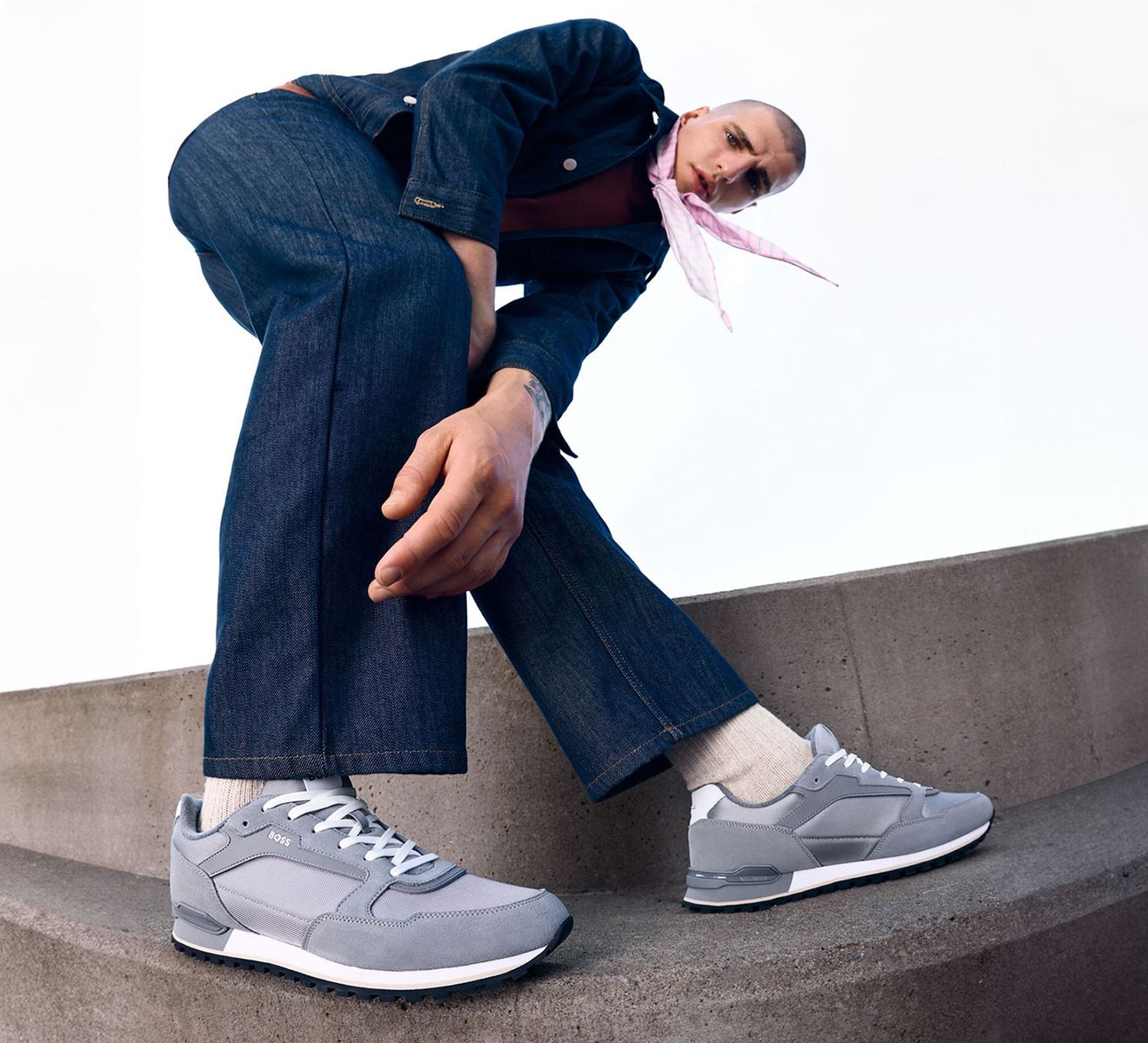 Hugo boss trainers parkour top