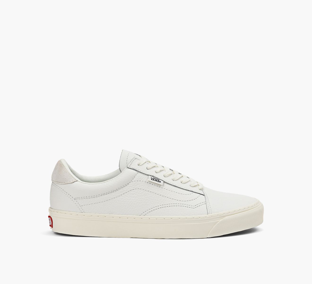 Leather old skool shoes top