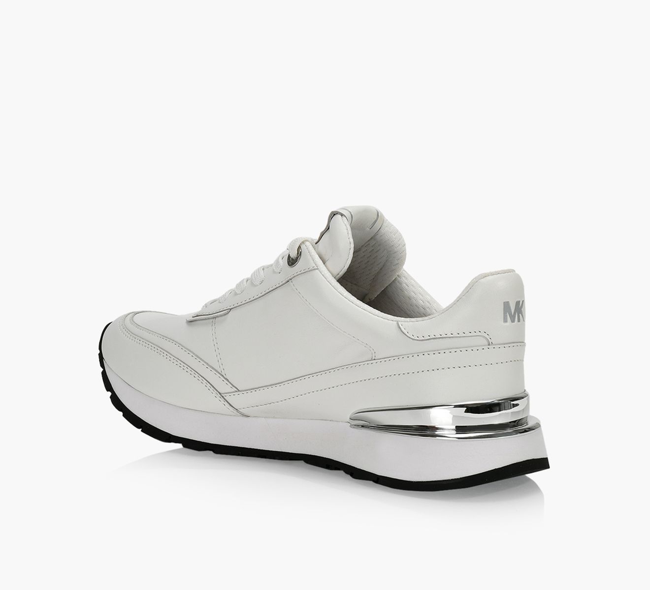 Grey michael kors trainers discount