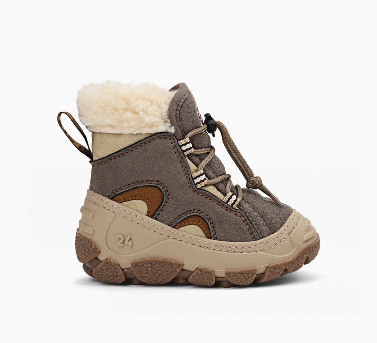 OLANG KOALA Taupe Vegan Leather Size 8.5 C Browns Infant