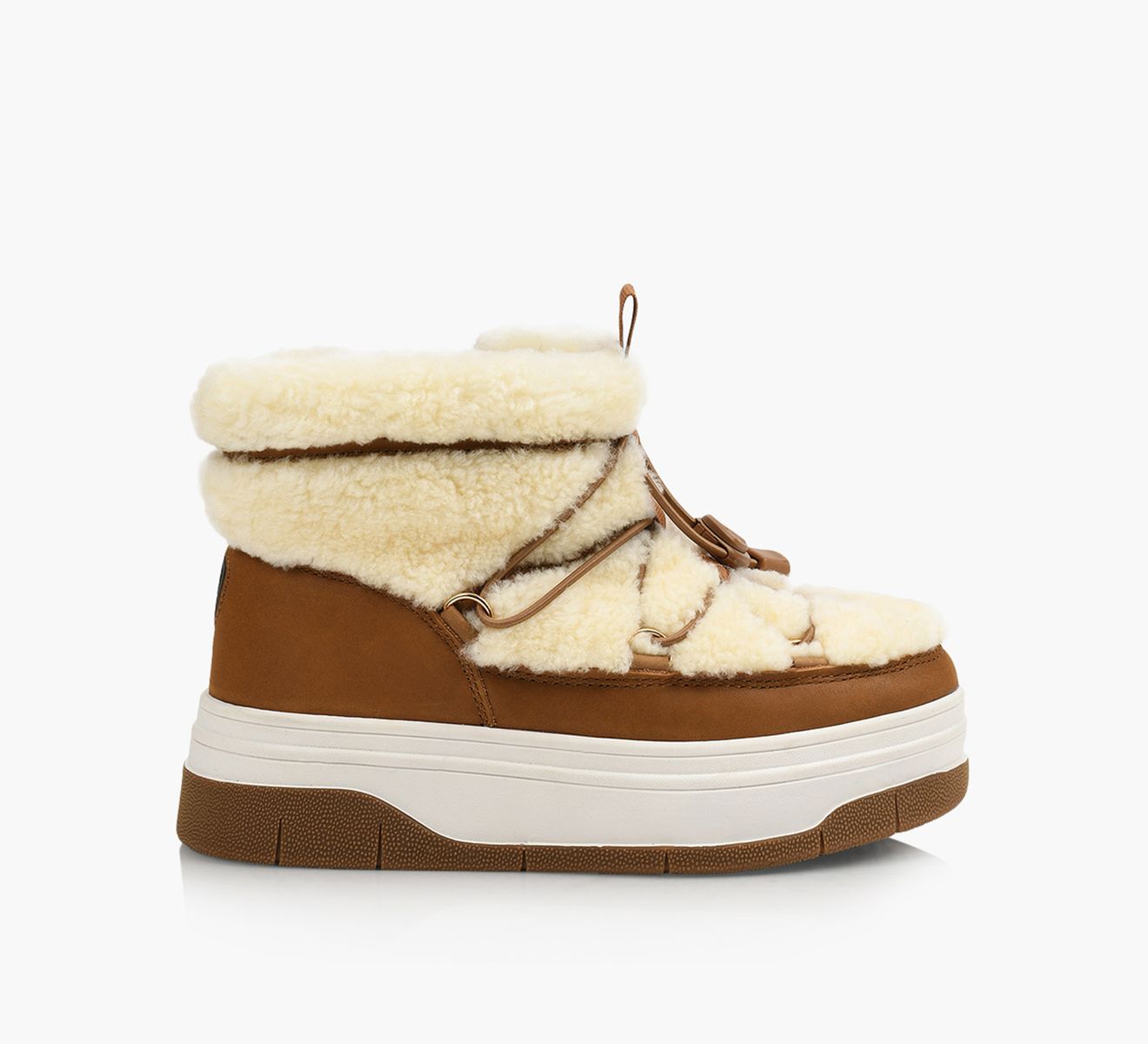 Tory burch courtney shearling boots discount