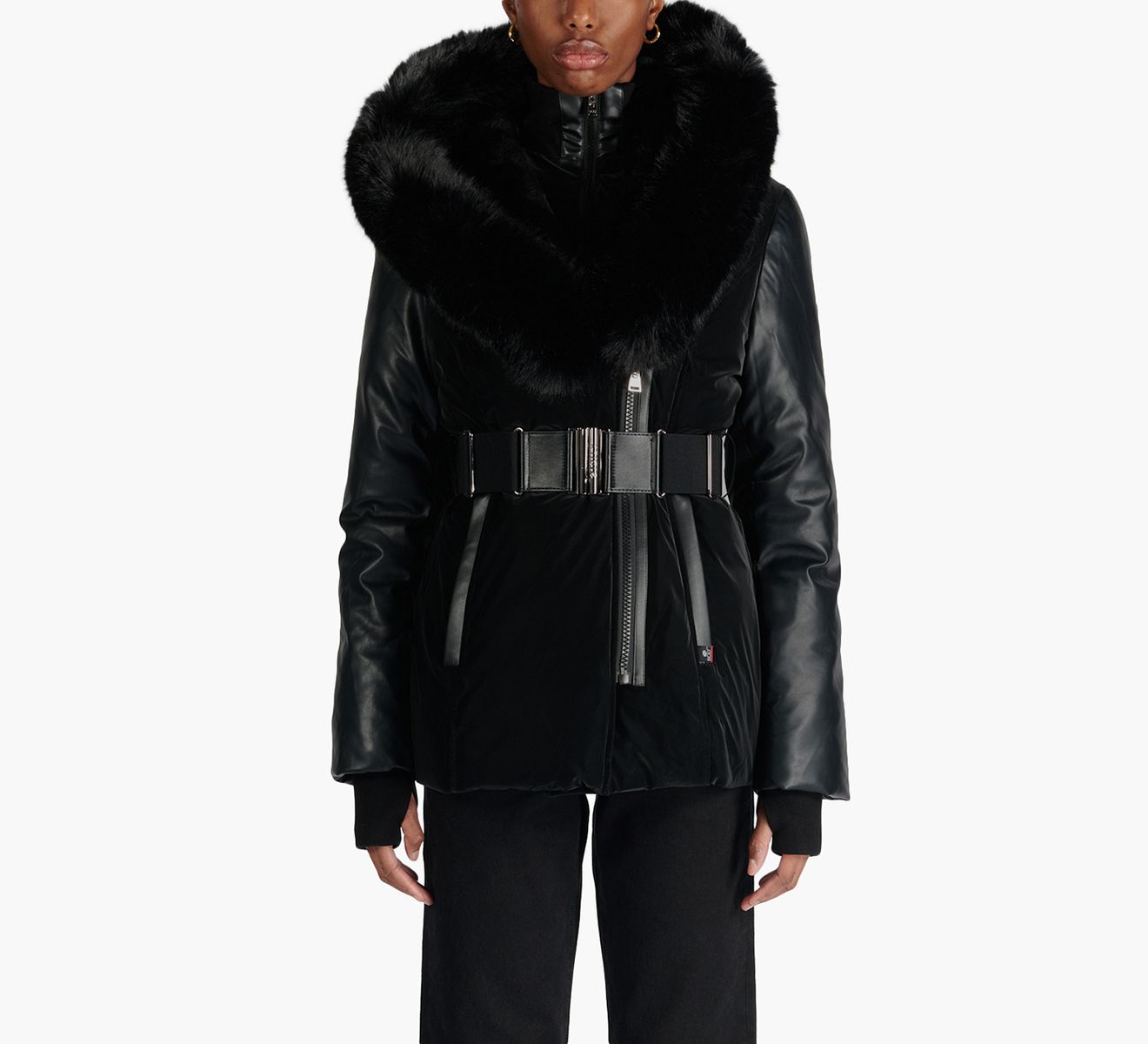 SICILY JEN Tissu Et Synthétique Noir Browns Shoes