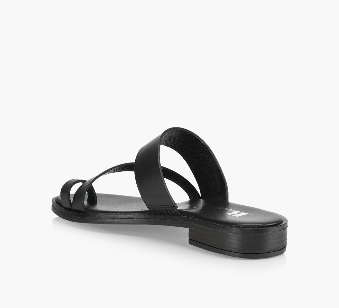 Pratt logo and leather sandal top
