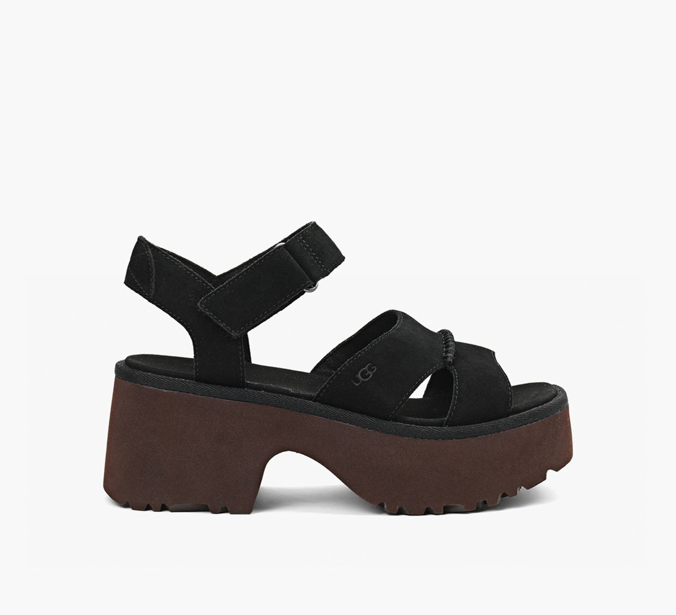 【UGG】★サンダル★ Women's New Heights Platform T-Strap UGG】New Heights Platform T-Strap 美脚シルエット サンダル