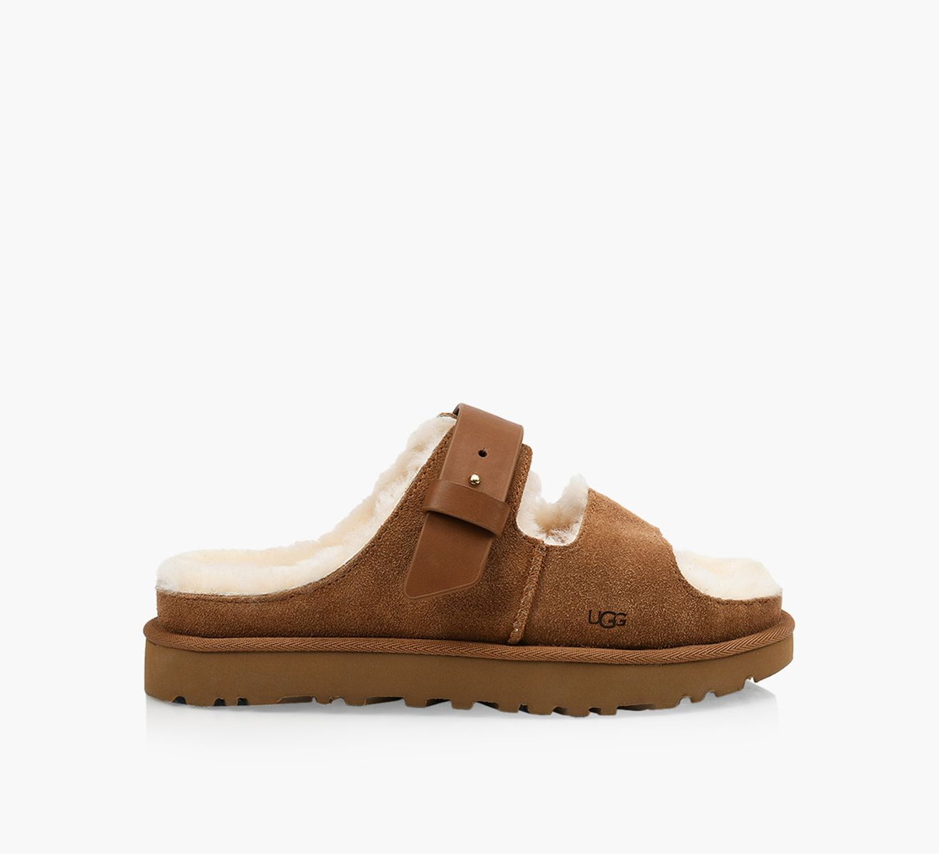 UGG - Women's Greenport Strap Slides Caribou