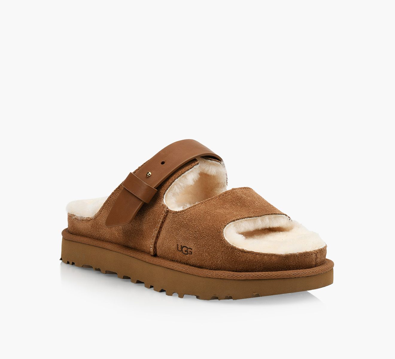 UGG - Women's Greenport Strap Slides Caribou main image 1