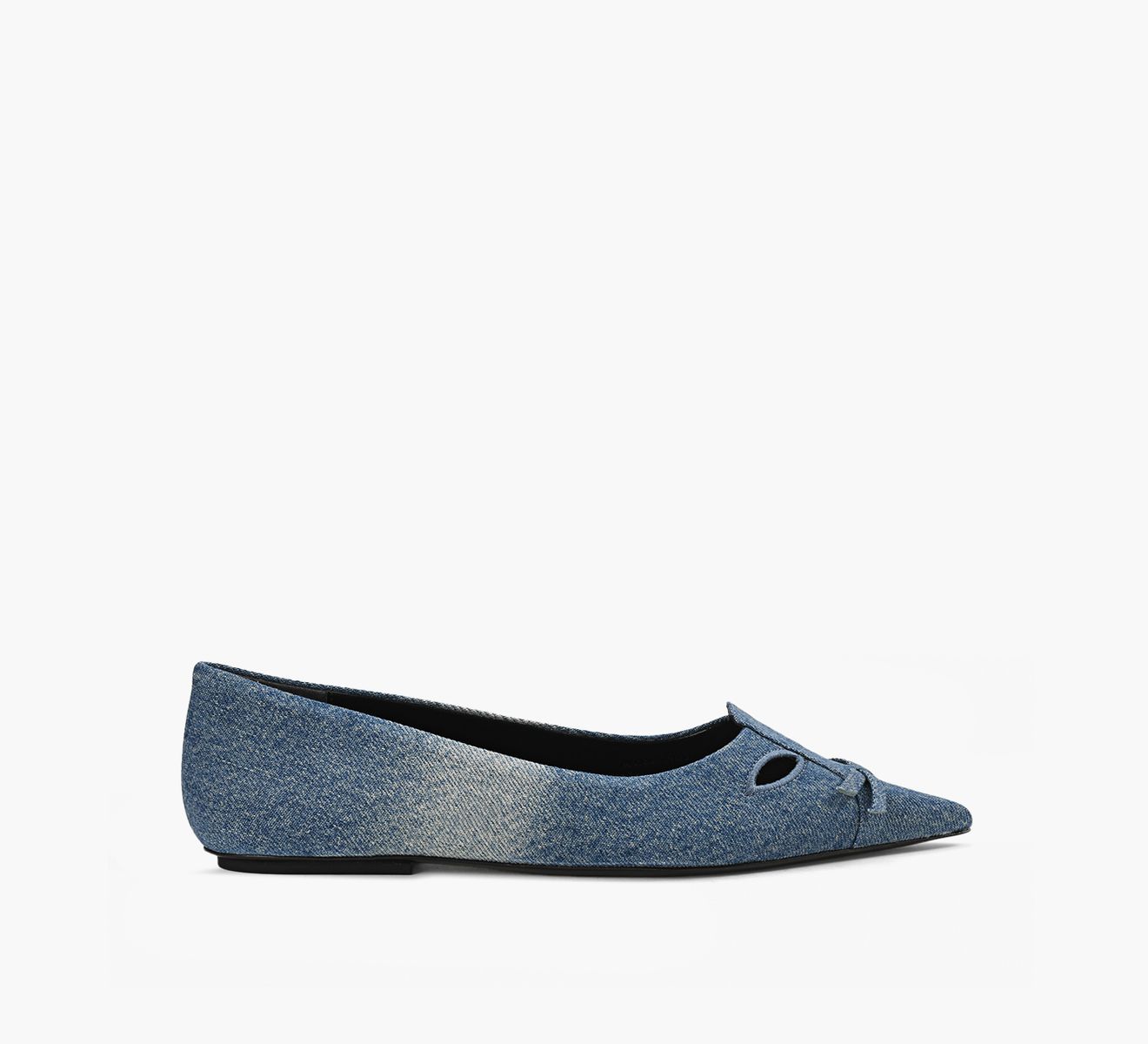 フラットシューズ The Kat Ballerinas - Marc Jacobs - Cotton - Blue Marc Jacobs The Kat Ballerina Shoes | Blue | FARFETCH