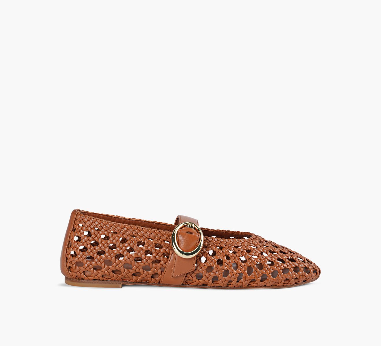 フラットシューズ Stuart Weitzman SS25 THEA MARYJANE BALLERINA (SK782MEW GOE) THEA MARY JANE in GOLDEN for Women | Stuart Weitzman®