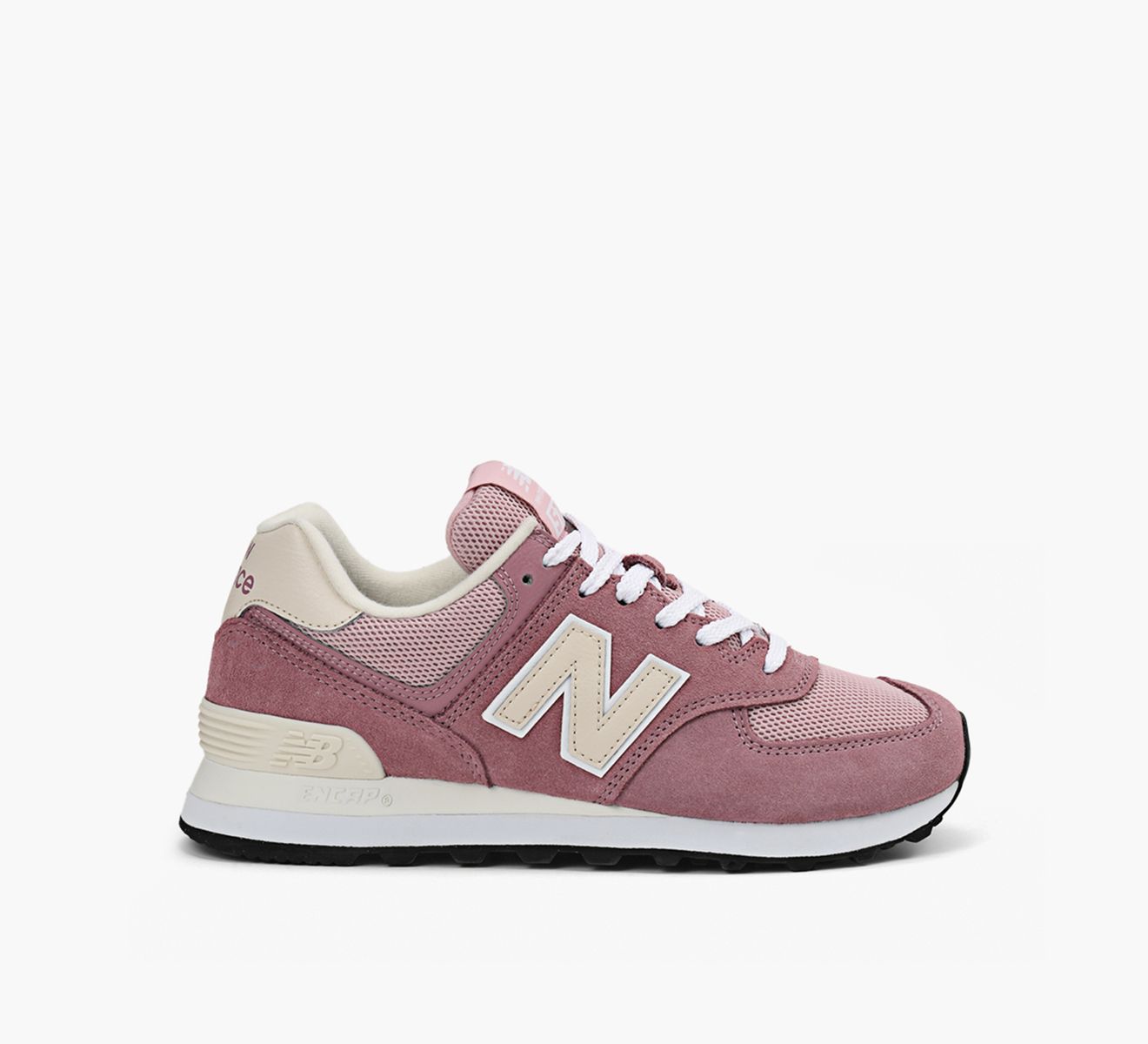 New balance 574 heel height best sale