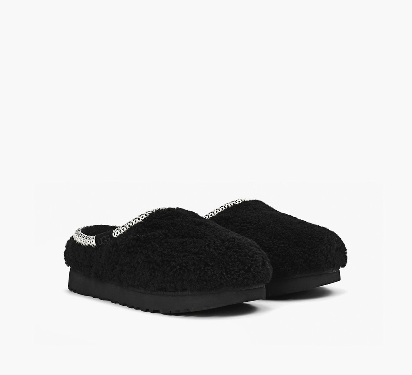 UGG｜MULES (TASMAN MAXI CURLY - BLACK (1158356)) UGG® Tasman Maxi Curly for Women | UGG®