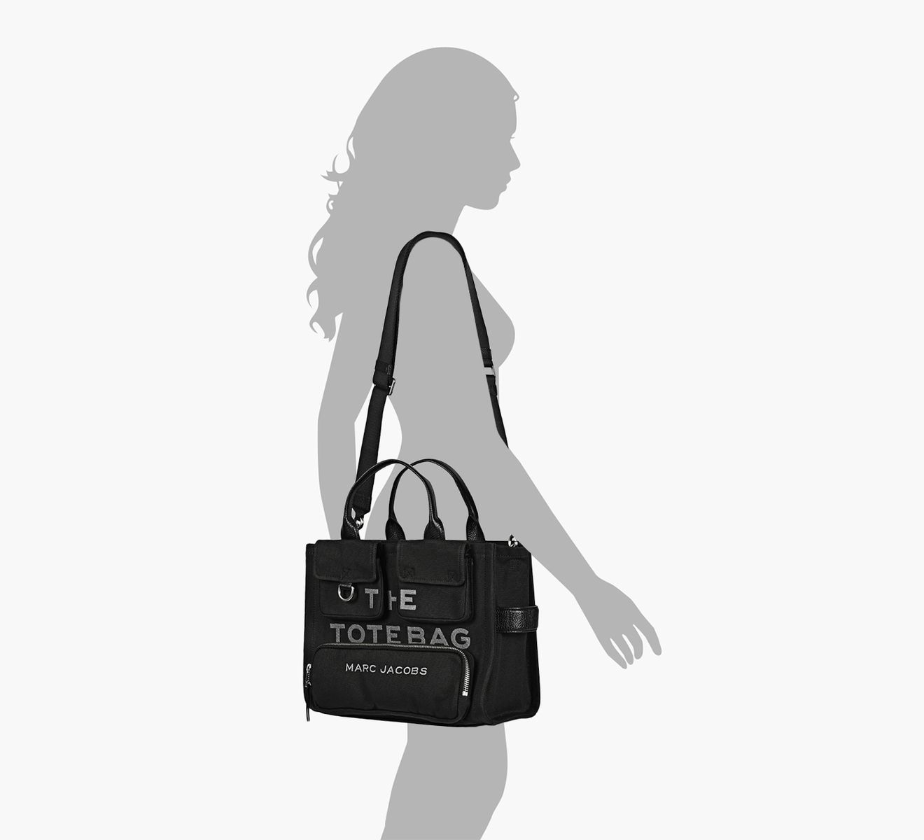 【MARC JACOBS】THE CARGO TOTE MEDIUM MARC JACOBS THE MEDIUM TOTE CARGO | Browns Shoes