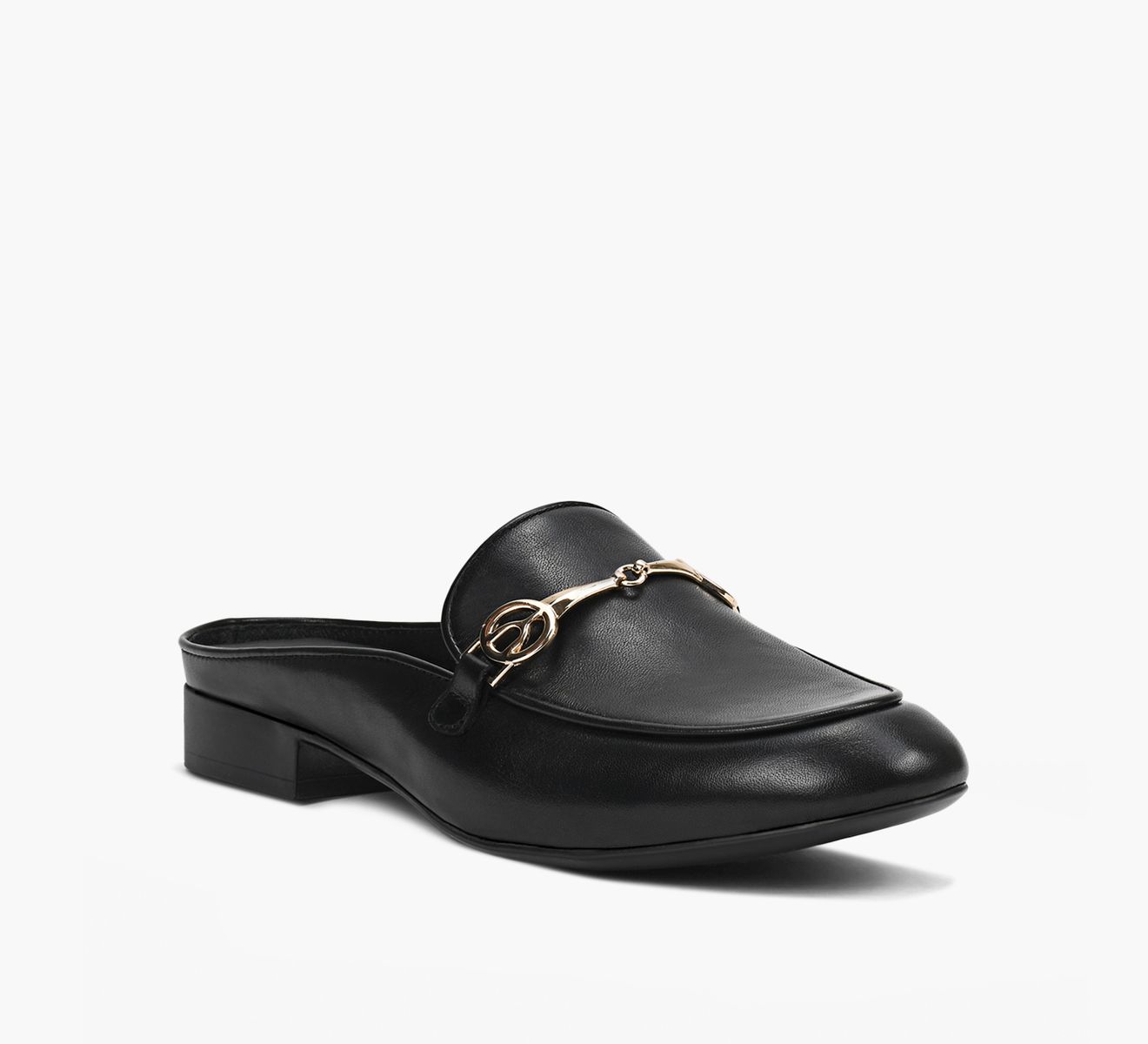 ハーリップトゥ MMedallion Heel Loafer black 37 WISHBONE HARPER LOAFER MULE | Browns Shoes