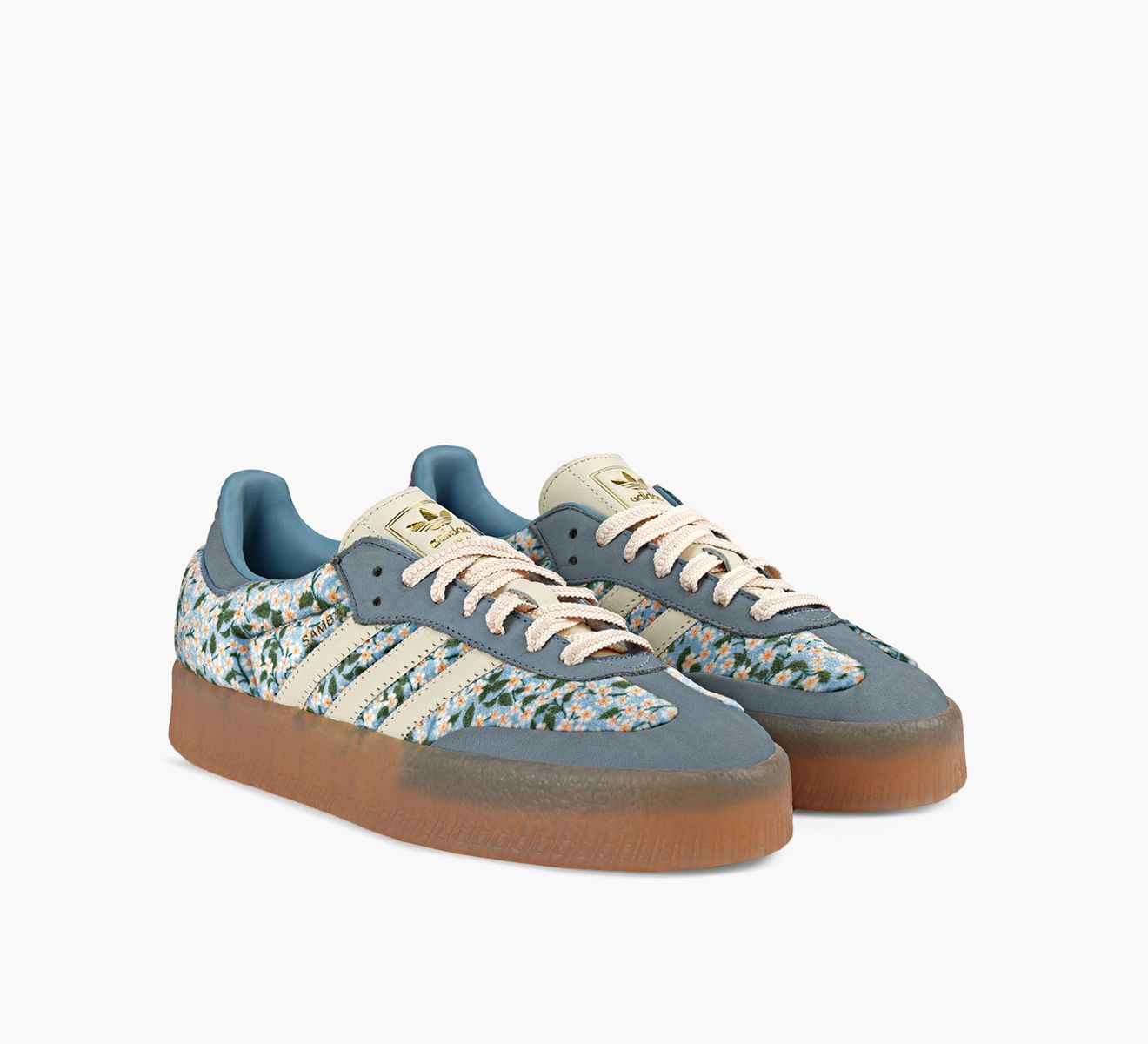 SAMBAE × LIBERTY LONDON adidas Sambae X Liberty London Shoes - Blue | Free Shipping